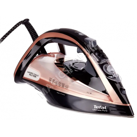 Fier de călcat Tefal Ultimate Pure FV9845E0, 3200W, Negru